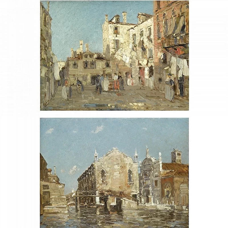Il Campiello e la chiesa dell'Abbazia della Misericordia, Venezia